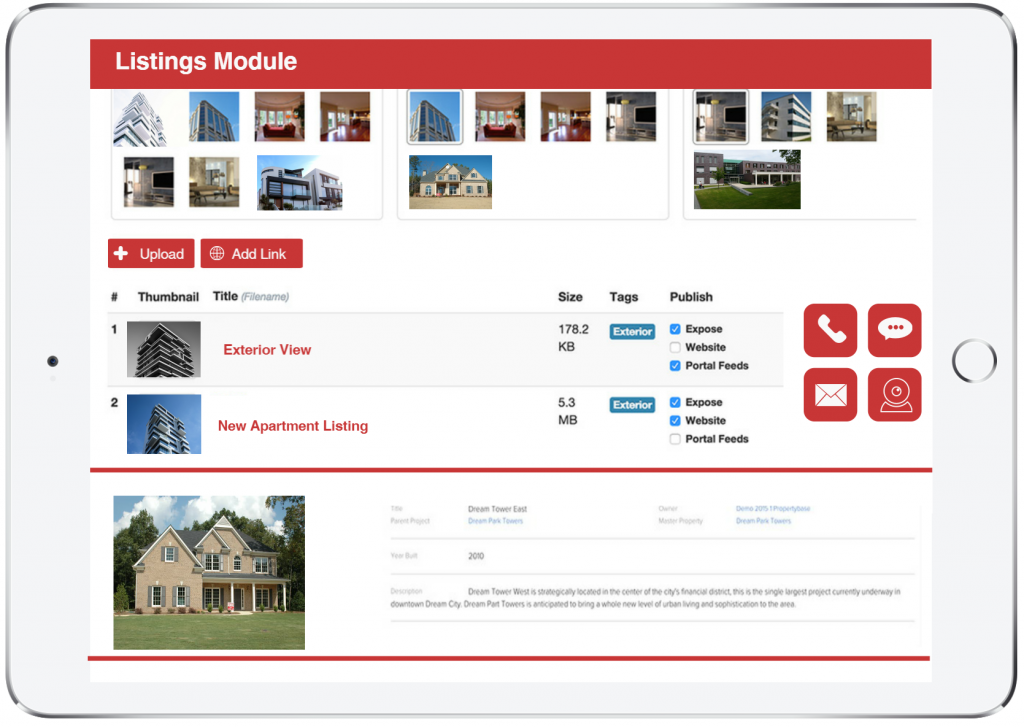 Sugar listing module for real estate