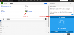 Click to call feature SugarCRM