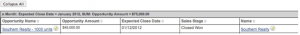 Summation Report with details in SugarCRM