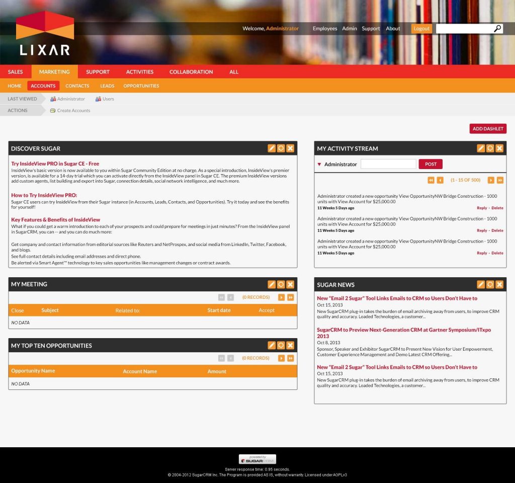 SugarCRM Themes