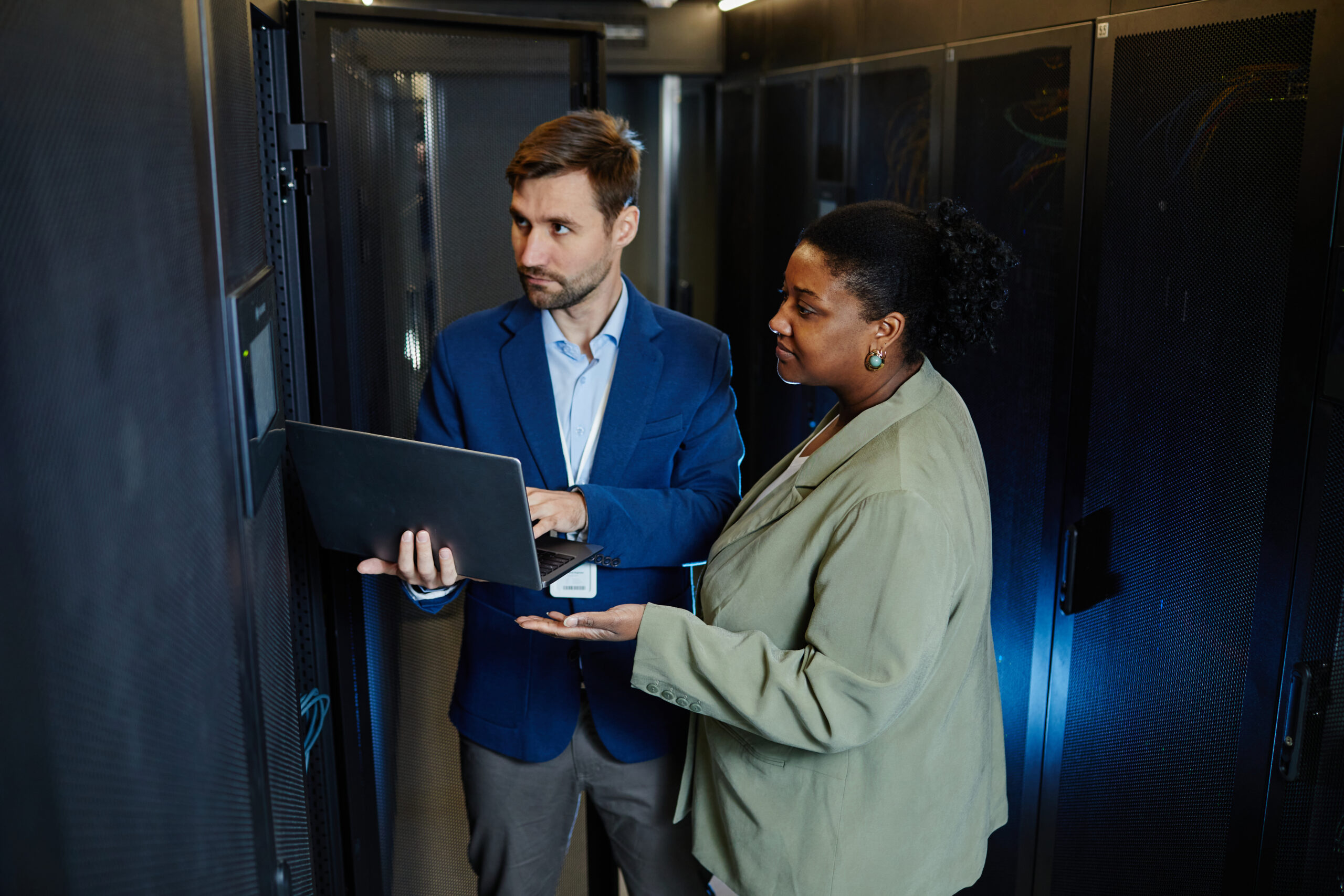 System Managers in Server Room