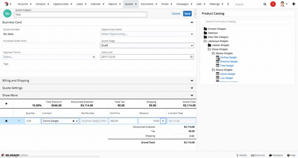 SugarCRM 7.11 Winter ’18 Release