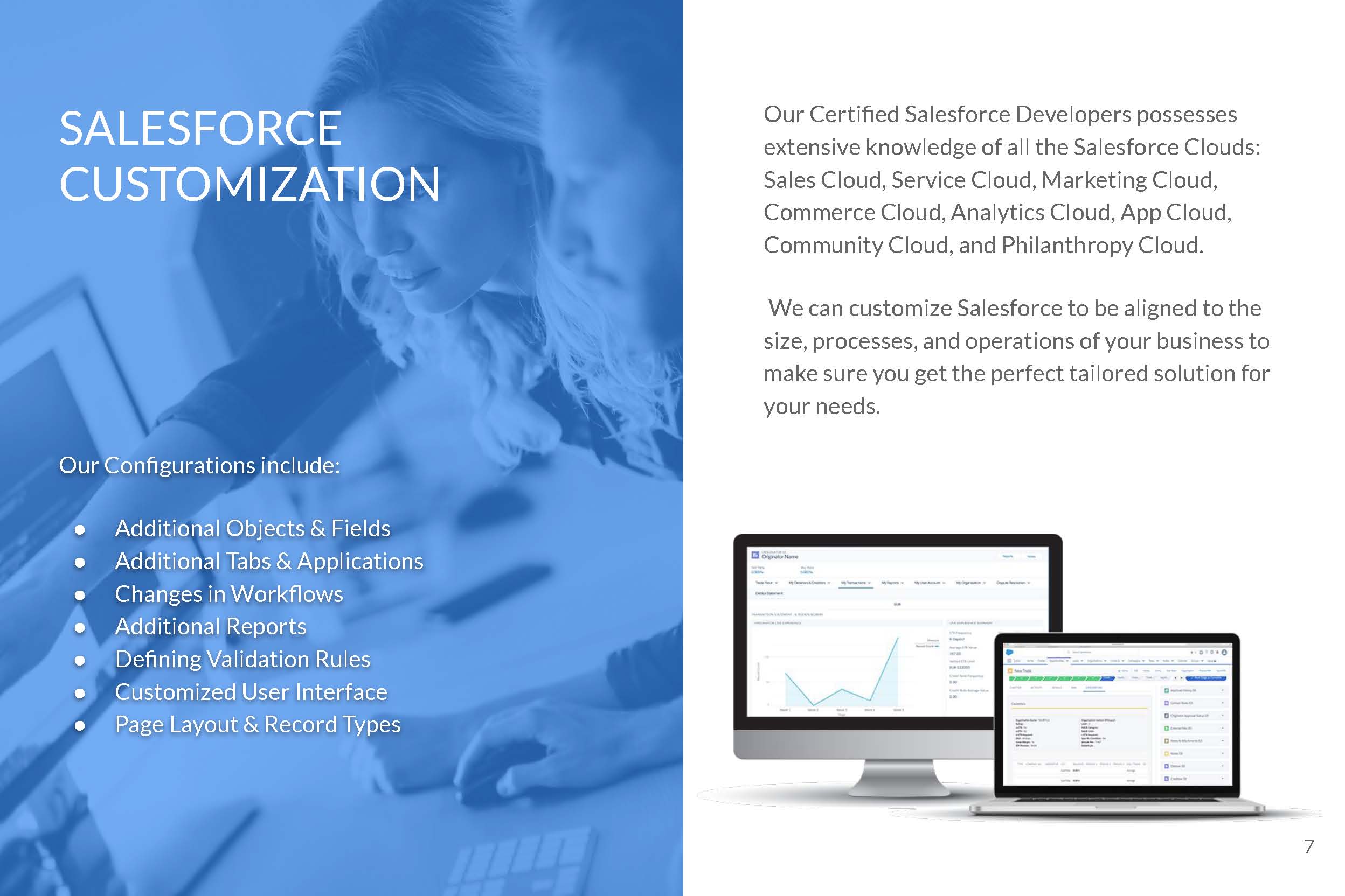 Portfolio salesforce customization