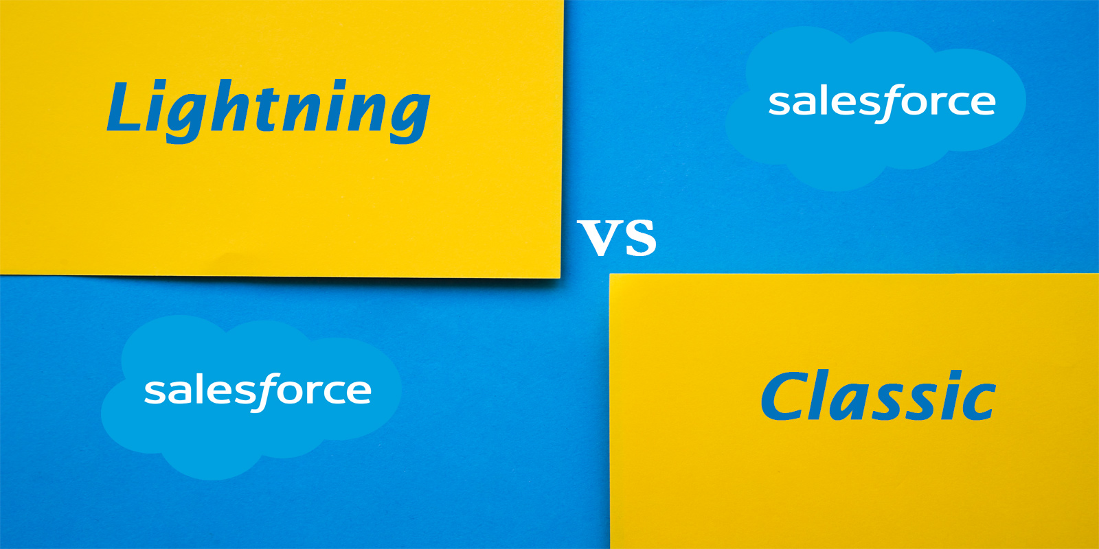 Difference between Lightning vs Salesforce Classic