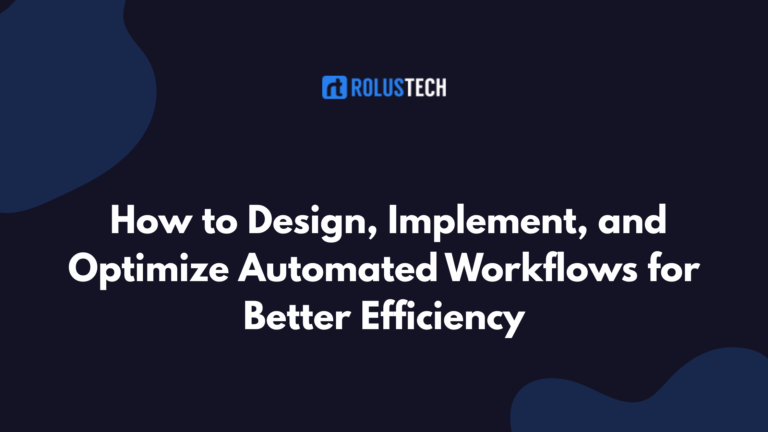 Automated Workflows