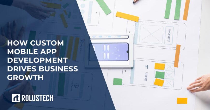 Custom mobile application development